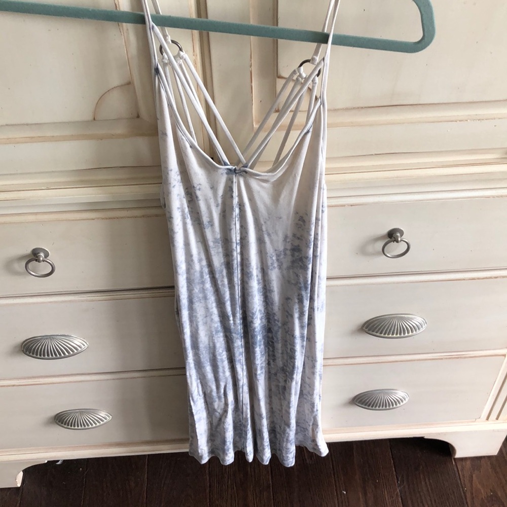 American Eagle acid wash dress
